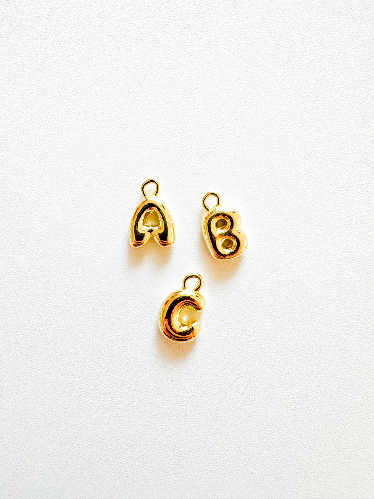 Gold Initial Charms
