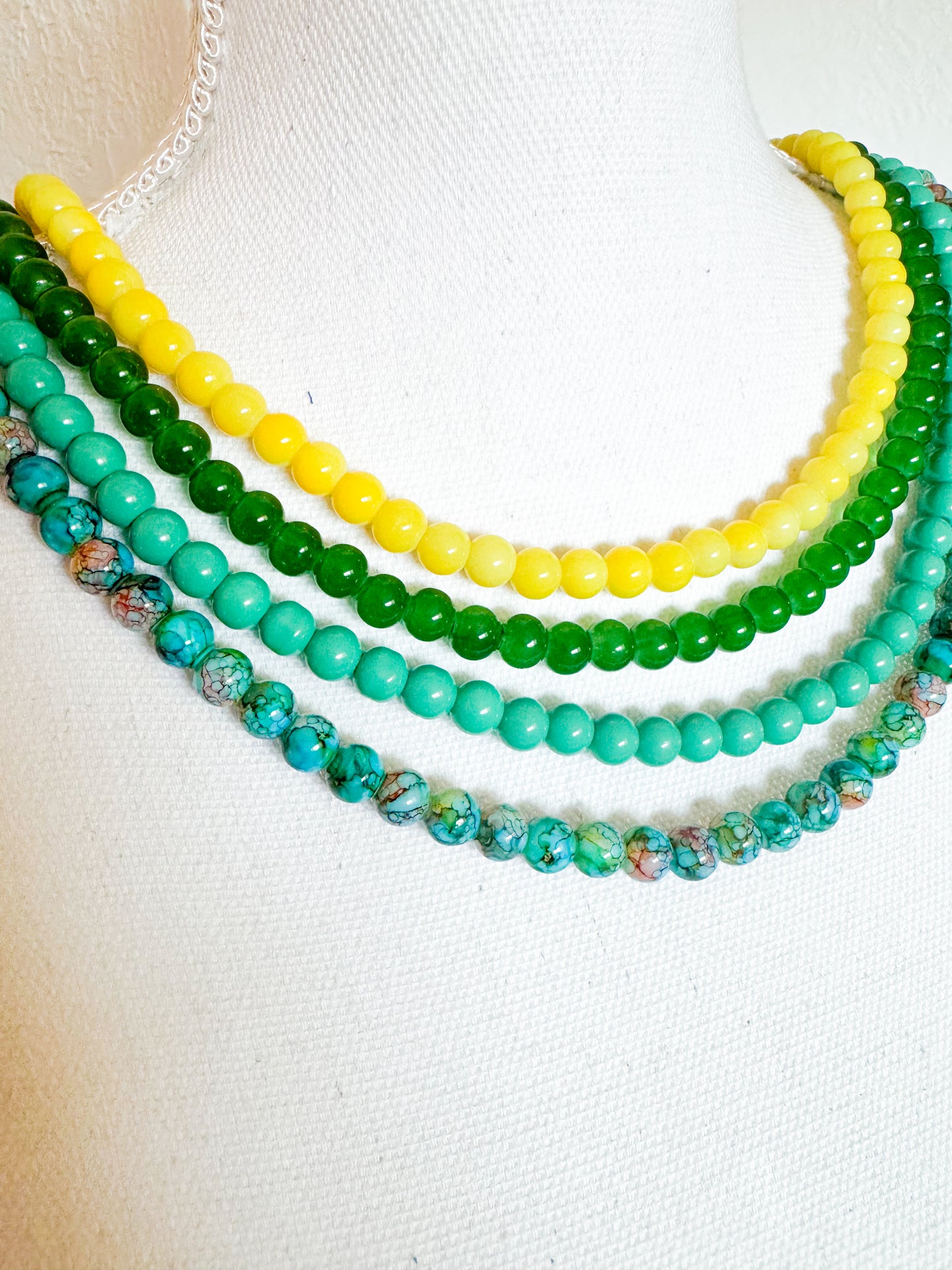 Glass Bead Necklaces
