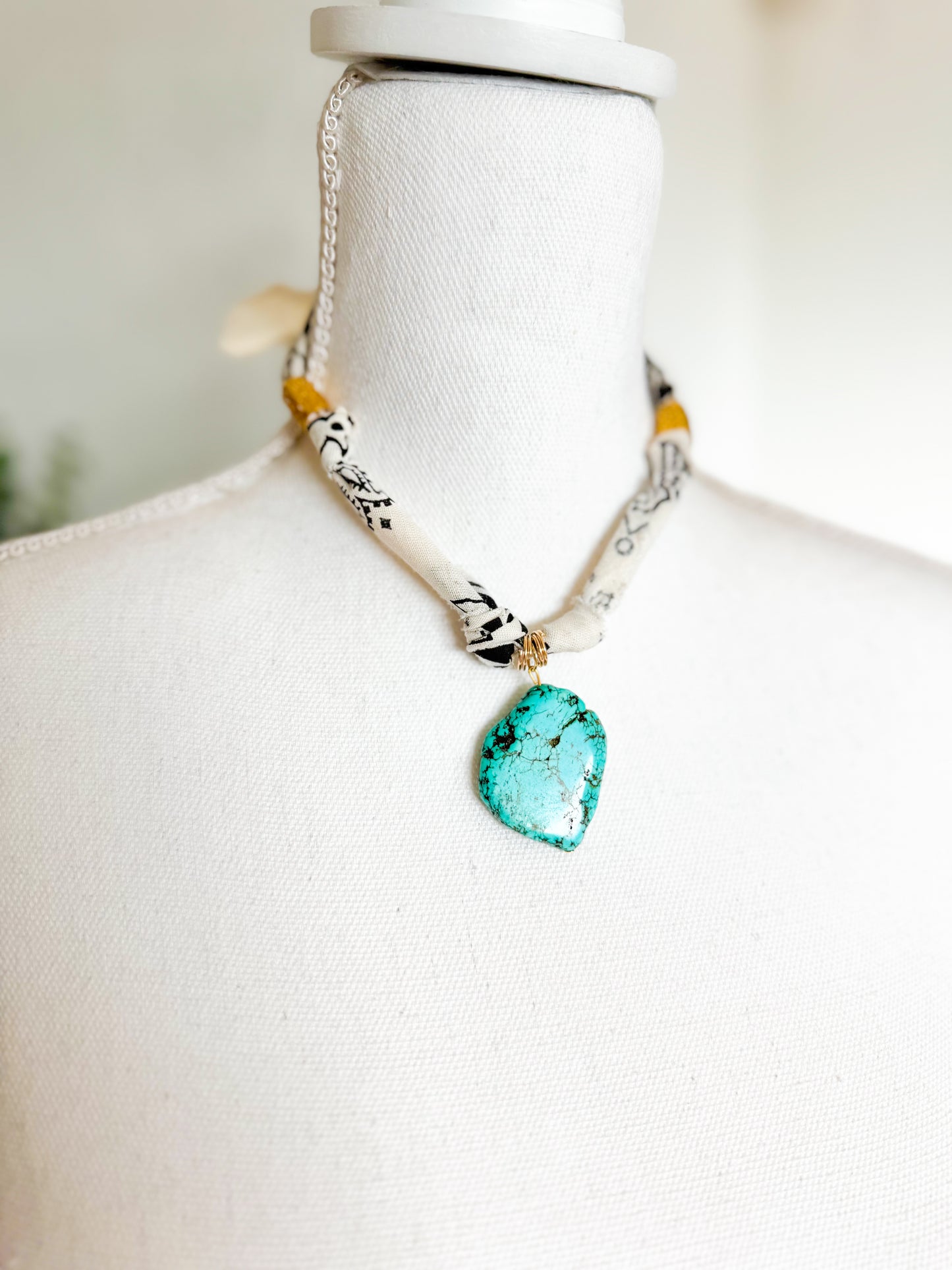 Accidental Western Girl Bandana Necklace
