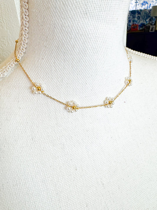 Darling Daisy Gold Plated Necklace