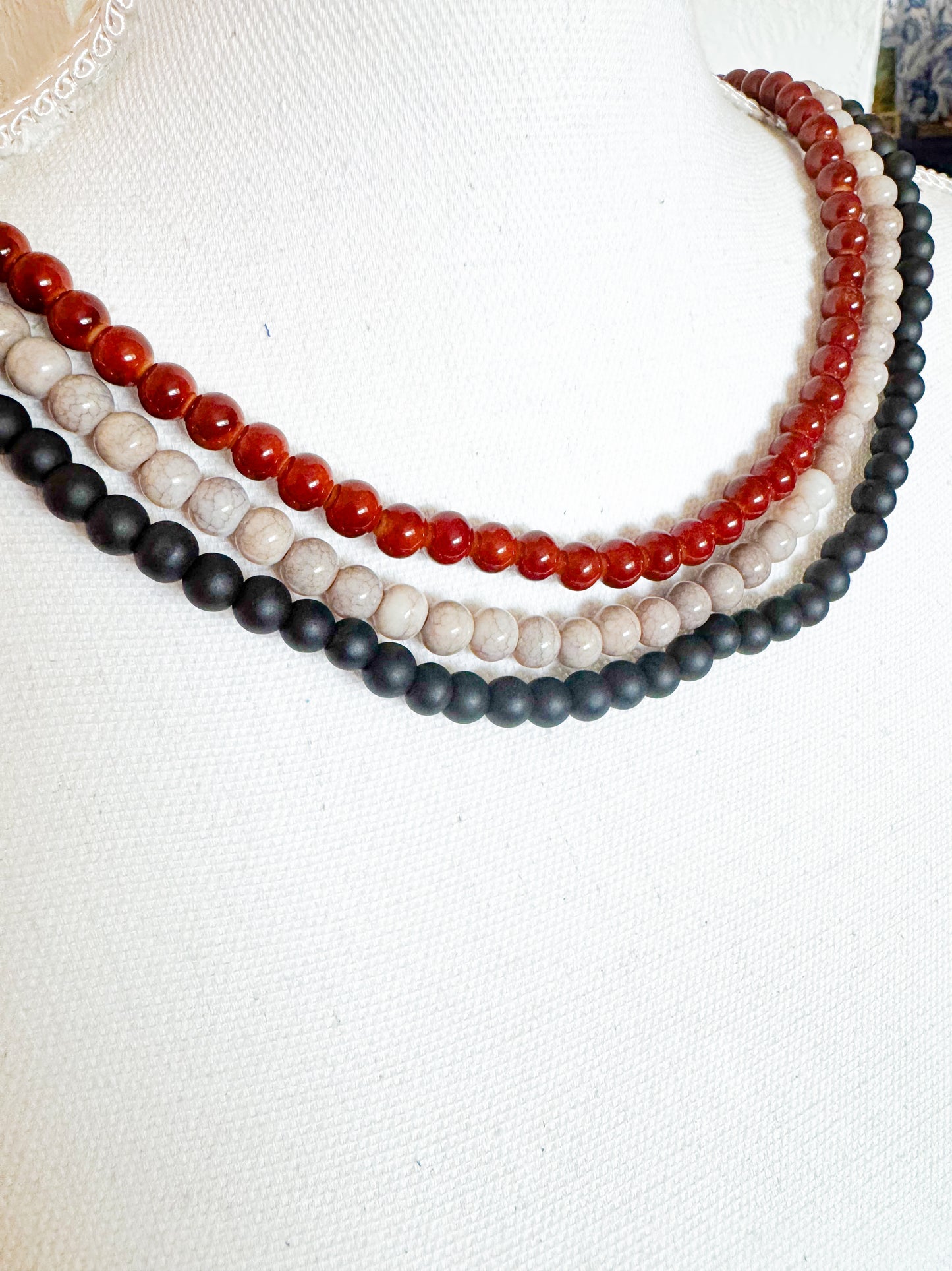 Glass Bead Necklaces