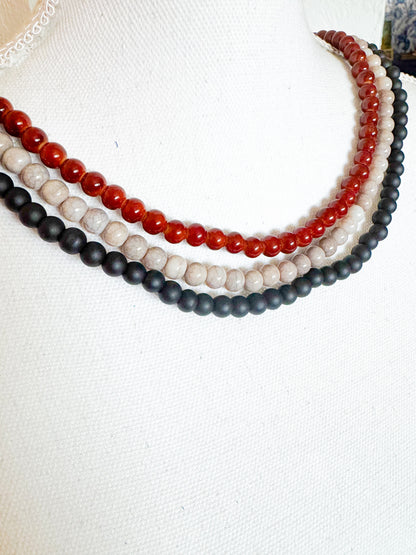 Glass Bead Necklaces