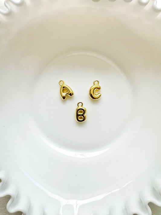 Gold Initial Charms