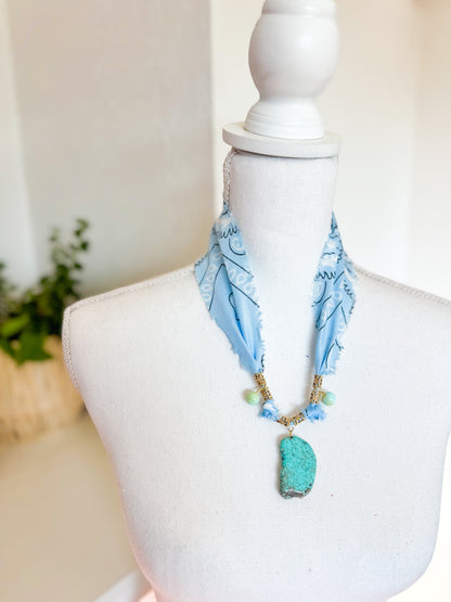 Sunday Mornin’ Bandana Necklace