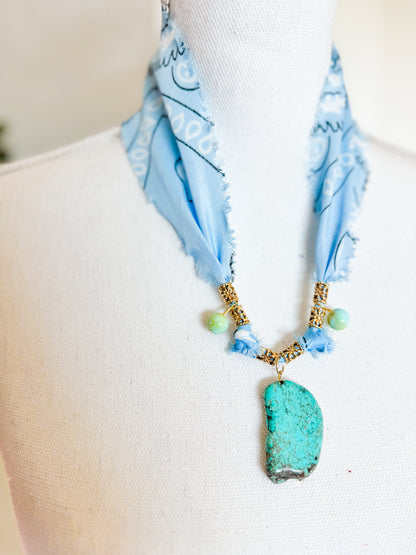 Sunday Mornin’ Bandana Necklace