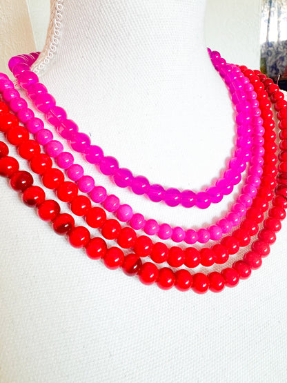 Glass Bead Necklaces
